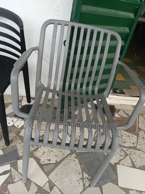 Home Interiors Filastik Chair na Lambu - Sabon Abu