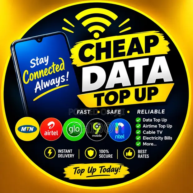 Cheap MTN Data Top-up Service - 1