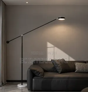 Sabon Zane na LED Floor Lamp - Launin Dumi na Salon Nordic