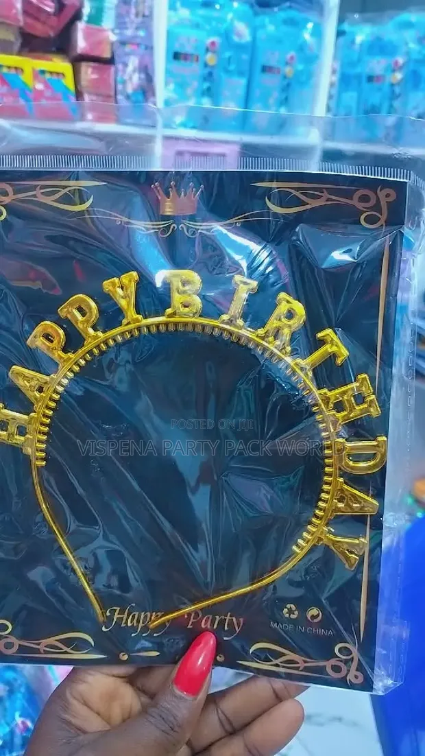 Disney Happy Birthday Crown - Brand New - 1