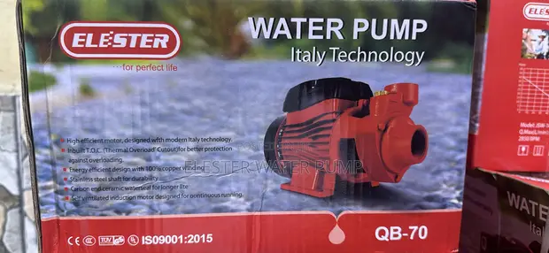 Elester Water Pump - 0.75 HP - 1