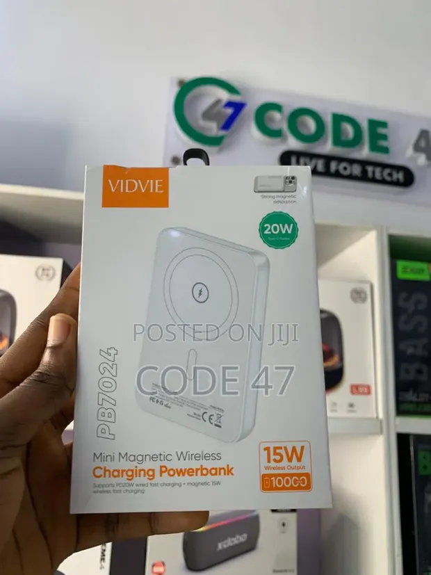 Vidvie PBMAH Magnetic Wireless Powerbank 10000mAh - 1