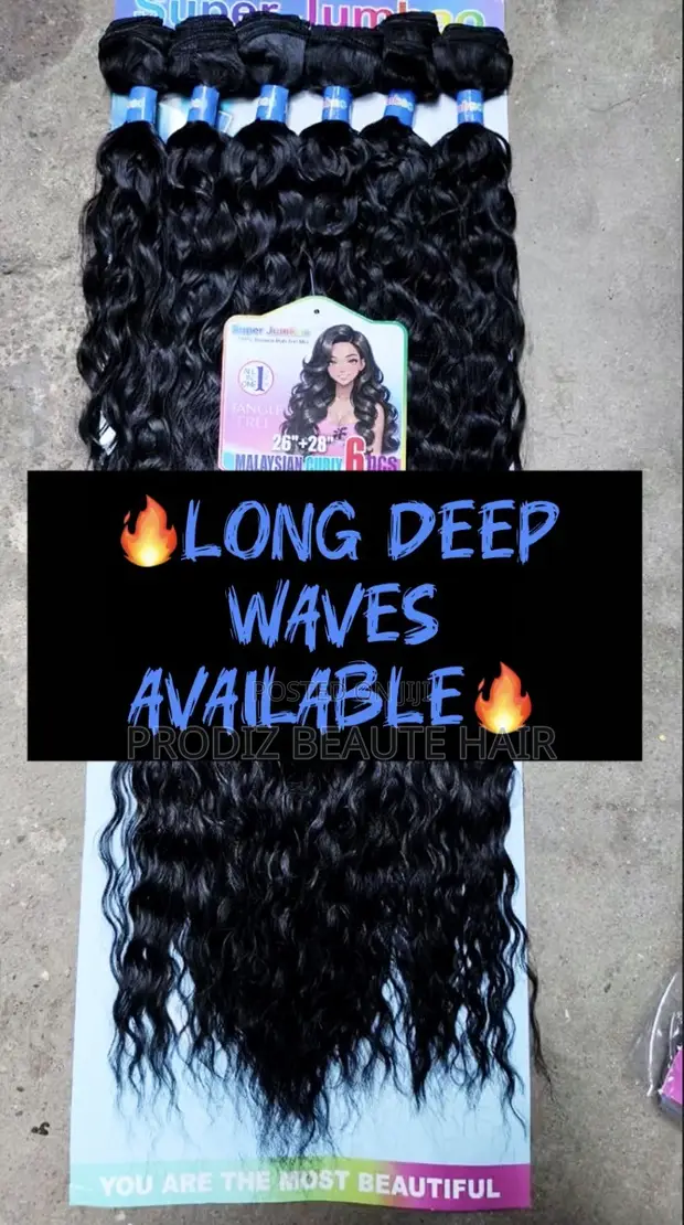 Sabuwar Gashin Deep Wave - 26/28 Inches - 1