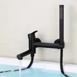 Wall Mounted Bathtub Faucet with Waterfall Shower - 3