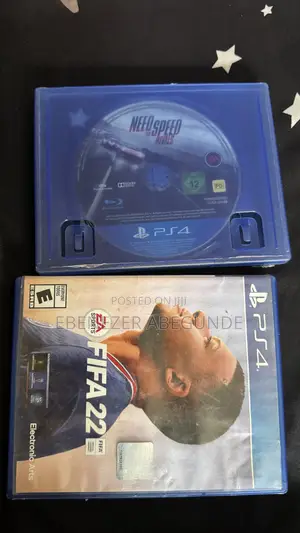 2 PS4 Games: FIFA 22 & Need for Speed Rivals
