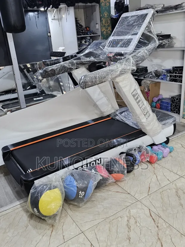 Treadmill Kasuwanci 6HP - 20km/h, Nauyin Mai Amfani 180kg - 1