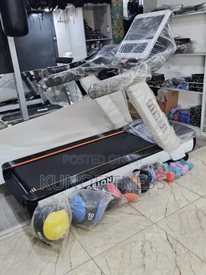 Treadmill Kasuwanci 6HP - 20km/h, Nauyin Mai Amfani 180kg