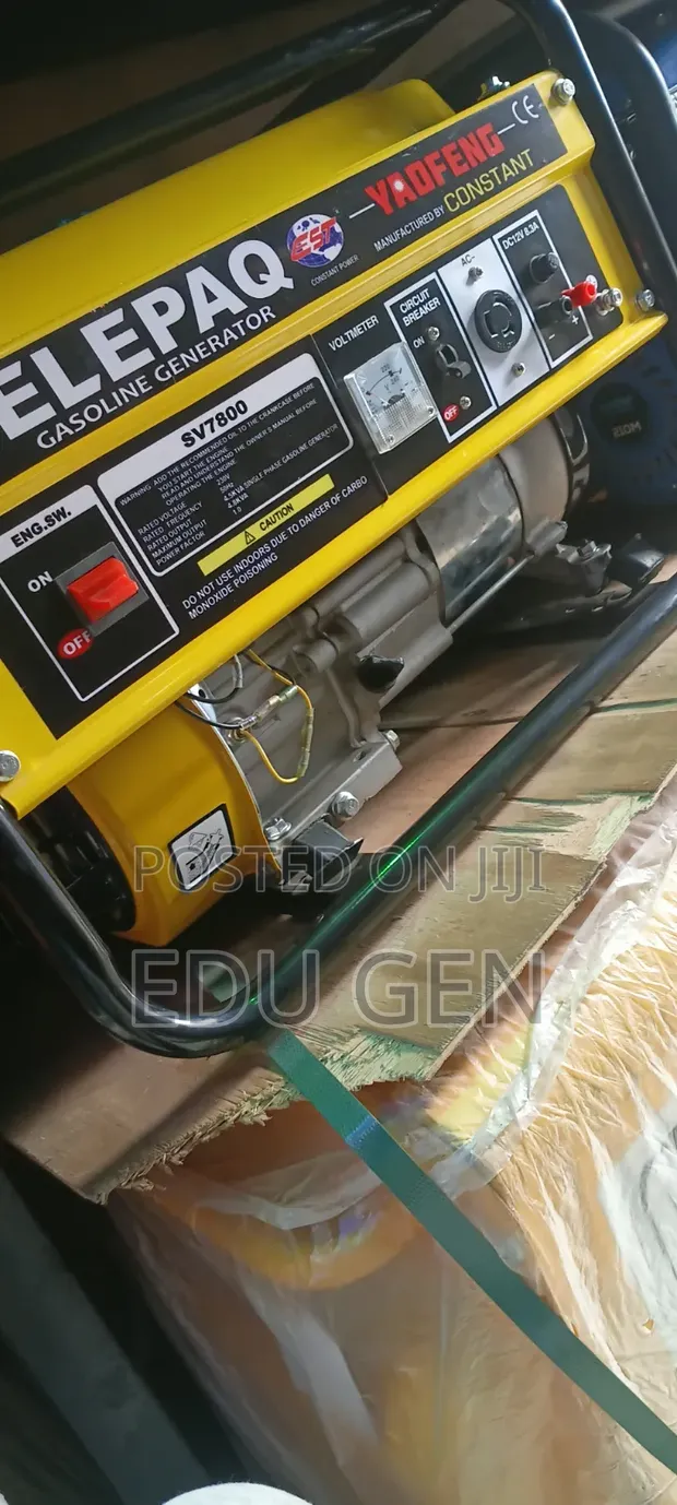 Original Elepaq Constant Generator SV7800 4.8kva - 100% Copper Coil - 1