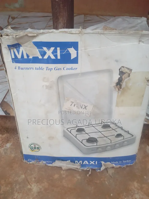 Maxi 4-Burner Table Gas Cooker - 1