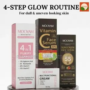 Mooyam 4-Piece Vitamin C Glow Routine