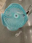 DP Mini Portable Fan with Rechargeable Battery - 2
