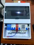 9-Way SPD Solar Breaker Box with Fire Extinguisher - 1