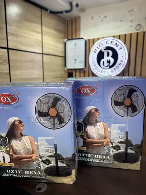 Brand New Ox Rechargeable Standing Fan