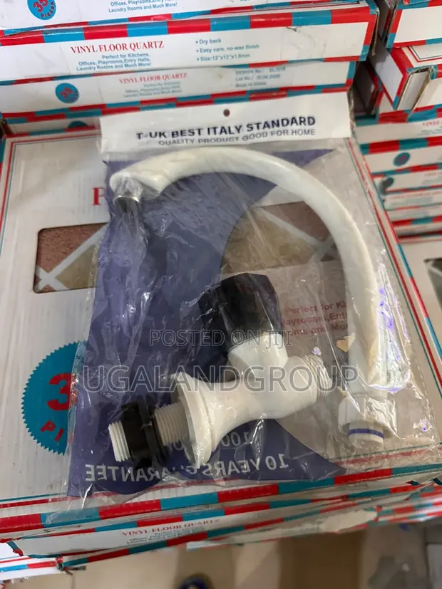 White Plastic Kitchen Tap - ACE - 1