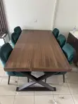 Home Interiors Rectangular Dining Table tare da 6 kujeru - 3