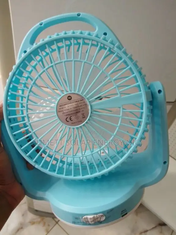 DP USB Rechargeable Portable Fan - 1