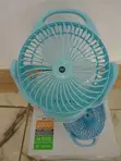 DP Small Portable Rechargeable Table Fan - 2