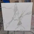 Carara White Floor Tiles 40x40cm - 1