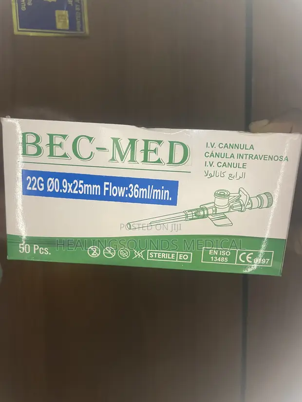 IV Cannula - 20G & 22G (50 Pieces) - 1
