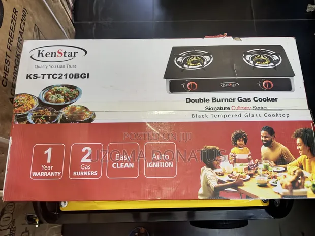 Kenstar Cable Gas Cooker - 2 Burner - 1
