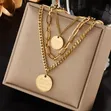 Layered Vintage Neck Chain - 2