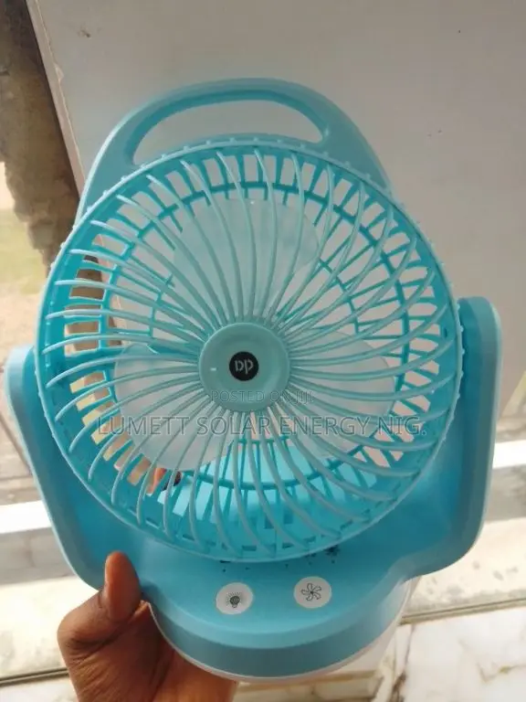 DP Mini Rechargeable Table Fan - 1