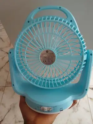 DP Portable Table Fan with Rechargeable Battery