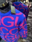 Gucci Blue Wool Sweatshirt - Unisex M - 2