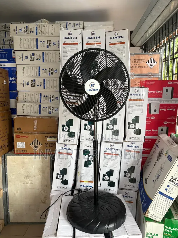 18-inch Hamtem Rechargeable Electric Fan - 1