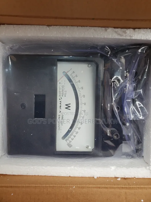 Tesca SPW Portable Analog Wattmeter - 1