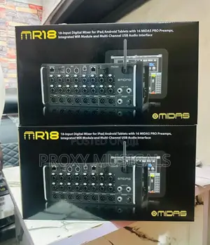 Midas MR18 18-Channel Digital Mixer with Wi-Fi