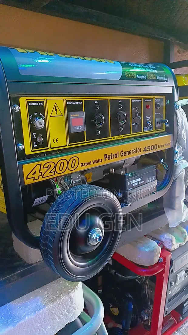 FIRMAN FPG4800E2 Key Start Generator - 4.5KVA - 1