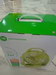 DP Desktop Rechargeable Fan with LED Light - 1