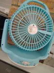 DP Desktop Rechargeable Fan with LED Light - 2