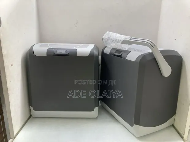 19L Electric Cool Box - Grey - 1