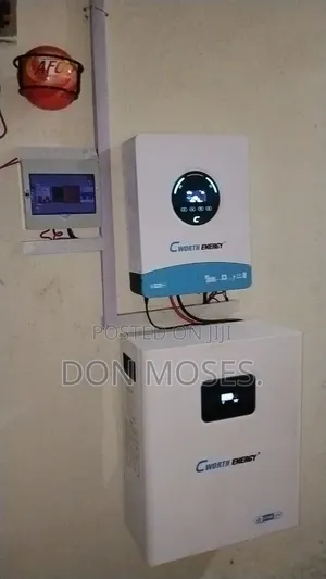 5kWh/6kVA Solar System tare da 8x450W Panels & Accessories