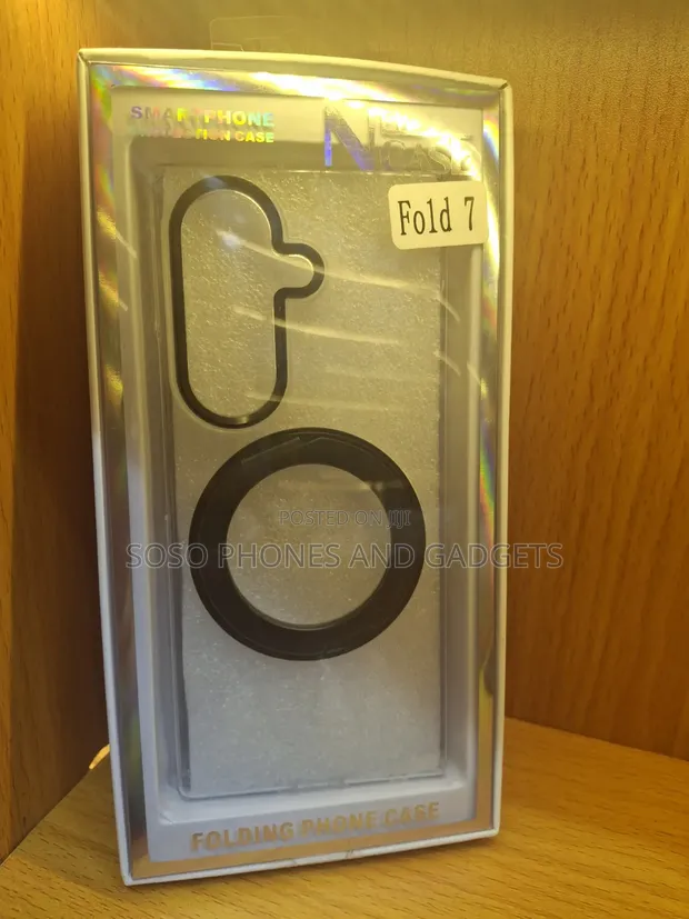 Samsung Galaxy Fold 7 Transparent Case - 1