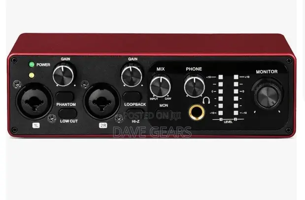 Depusheng USB Audio Interface Sound Card - 1