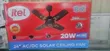 Itel AC/DC Solar Ceiling Fan - 1