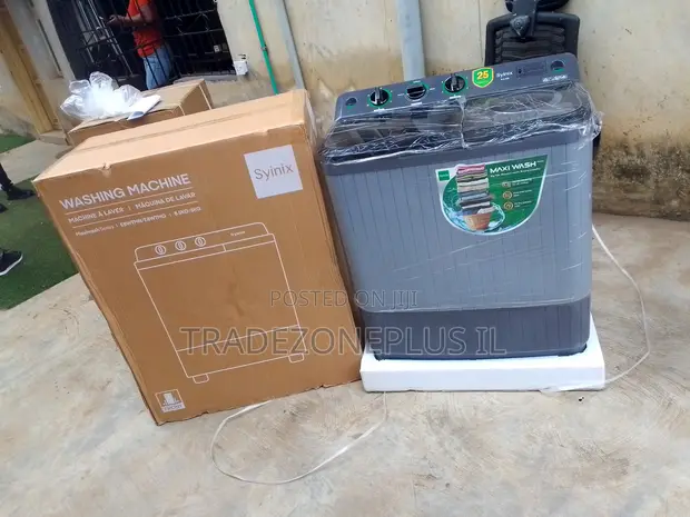 Synix 8kg Twin Tub Washing Machine - 1