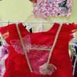 Red Flower Gown for Kids (Ages 8-11) - 1