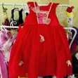 Red Flower Gown for Kids (Ages 8-11) - 3