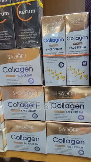 Collagen Face Cream & Serum