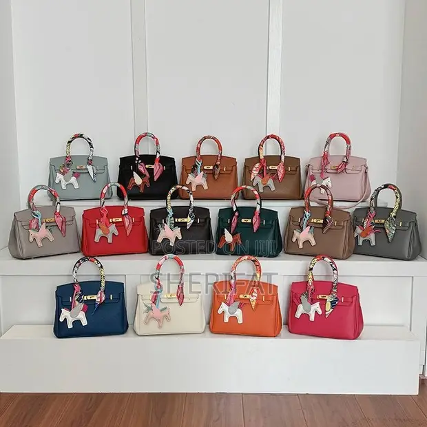 Hermes Multicolor Genuine Leather Handbag - 1