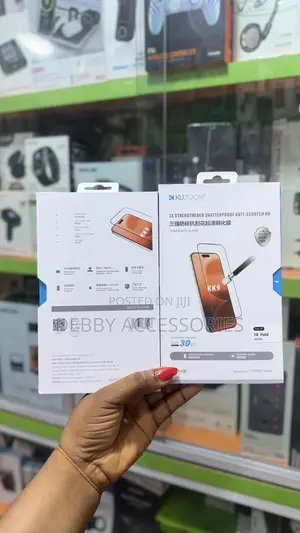 Kuzoom Clear Screen Protector for iPhone 18 Fold