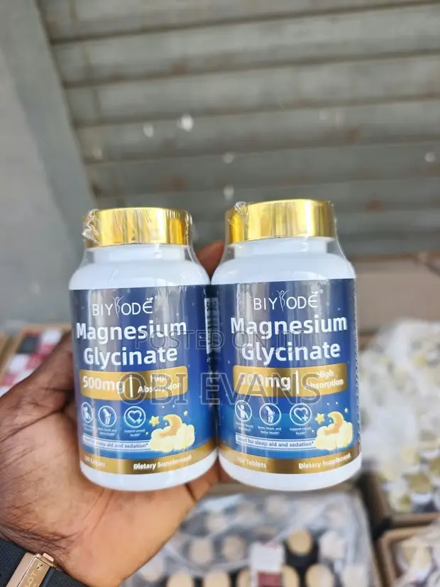 BIYODE Magnesium Glycinate 500mg Tablets - 1