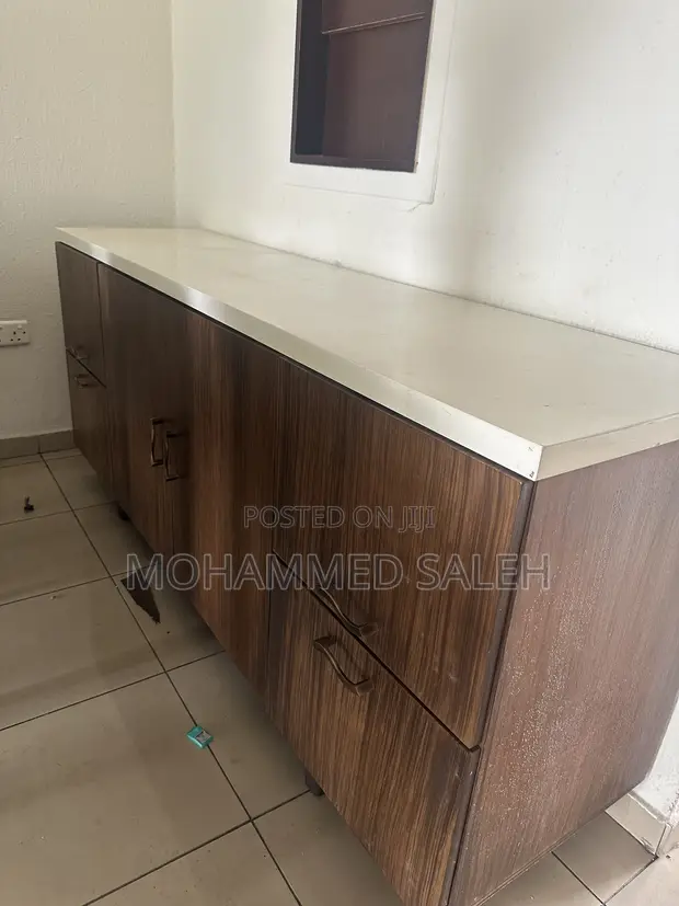Large Wooden Sideboard/Storage Cabinet with Drawers - 1