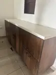 Large Wooden Sideboard/Storage Cabinet with Drawers - 1