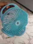 DP-7620 Mini Portable Rechargeable Fan with Light - 2