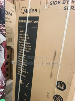 Midea 500L Side-by-Side Inverter Refrigerator Set